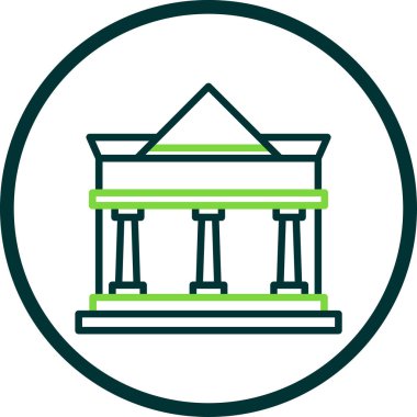 Modern simge oluşturmanın vektör illüstrasyonu