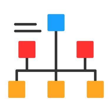 ağ paylaşım simgesi çizimi