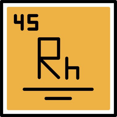 Modern bir simgenin vektör illüstrasyonu