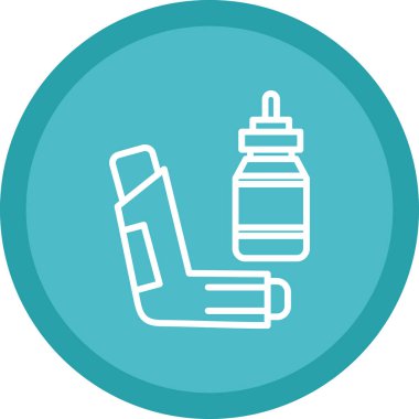 Vape ikonu. Web için basit elektronik vektör simgeleri çizimi.