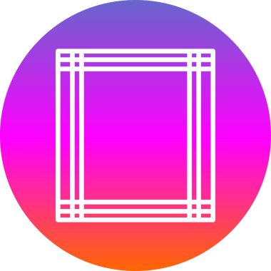 Modern bir çerçevenin vektör illüstrasyonu