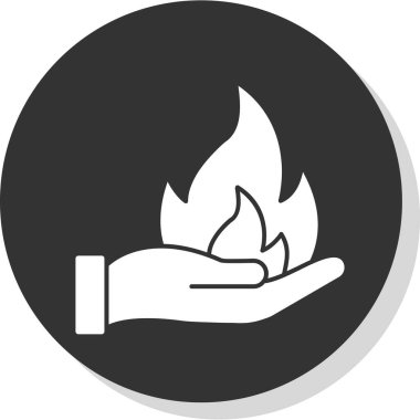 Yanan Mum simgesi. Yanan Mum vektör simgesi web için basit örnek