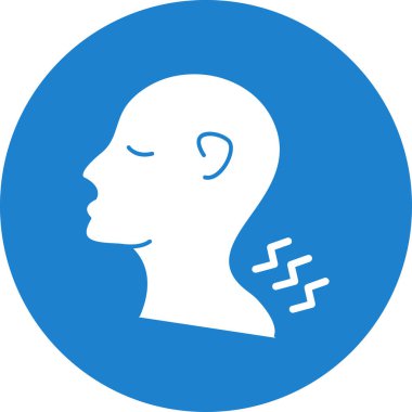 İnsan kafasının vektör illüstrasyonu