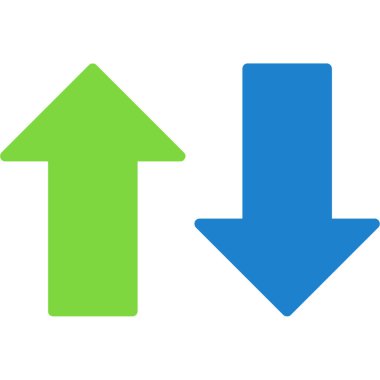 ok simgesi, vektör illüstrasyonu 