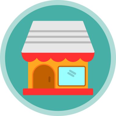 depolama simgesi, basit vektör illüstrasyon tasarımı