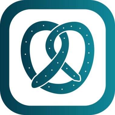 Benzersiz sonsuzluk sembolü vektör sembol simgesi