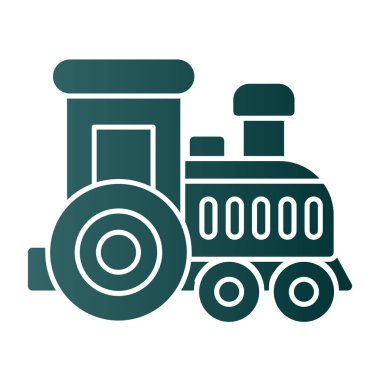 Toy train. web icon simple design