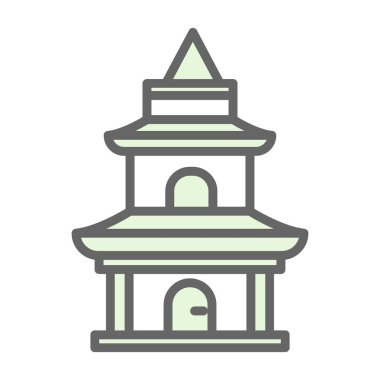 cami çizgisi gradyan biçim vektör tasarımı