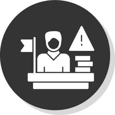 Bir kadının vektör illüstrasyonu