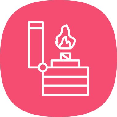 Daha hafif simgenin vektör illüstrasyonu 