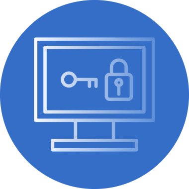 İnternet güvenliği. Basit illüstrasyon