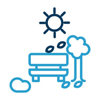 Güneş ve güneş vektör çizimi olan bulut