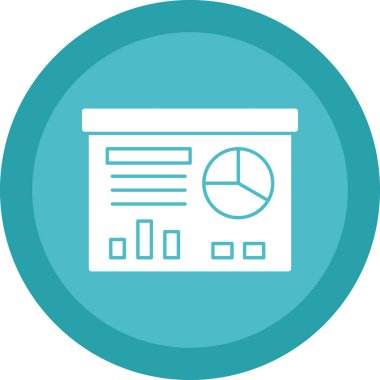 Sunuyu web simgesi, vektör çizim 