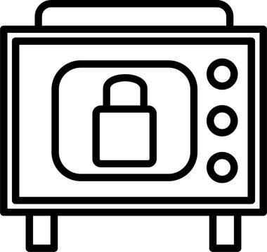 veri depolama simgesi basit tasarım