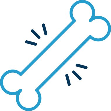 vektör kemik simgesi çizimi 