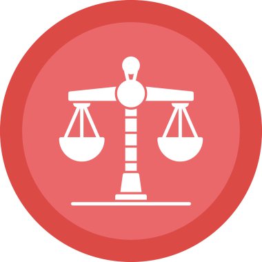 Eşitlik. Web simgesi basit illüstrasyon