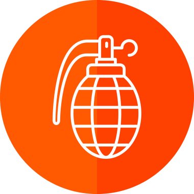 Gaz simgesinin vektör illüstrasyonu