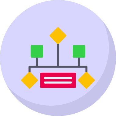 ağ web simgesi, vektör çizim