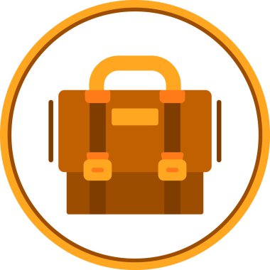  Evrak Çantası'nı web simge vektör çizim 