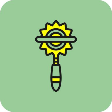 Turkuaz arka planda izole edilmiş rüzgar simgesi. Rüzgarlı bir hava. vektör illüstrasyonu