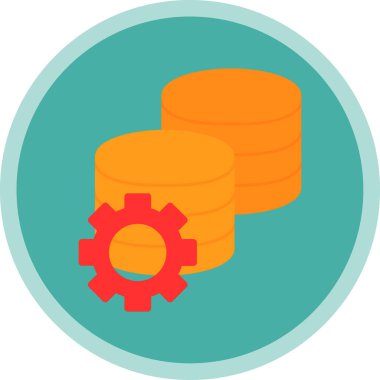 dişli vektör simgesi modern basit illüstrasyon