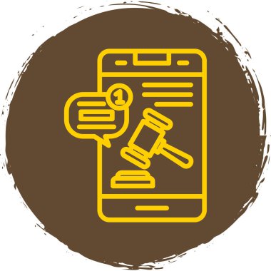 seo modern simgesinin vektör illüstrasyonu