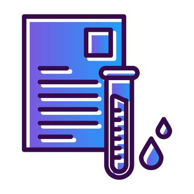 Su filtresi vektör çizimi