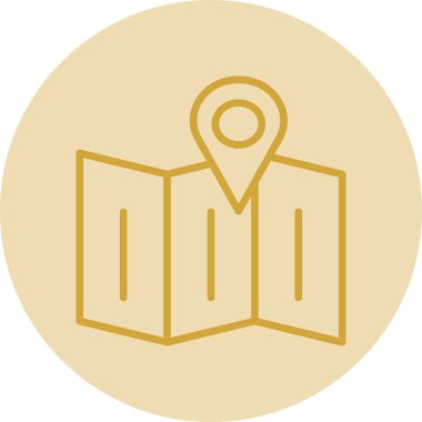 harita pin konumu simgesi düz biçimli