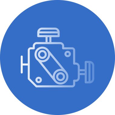 Simge vektör çizim gaz sobası