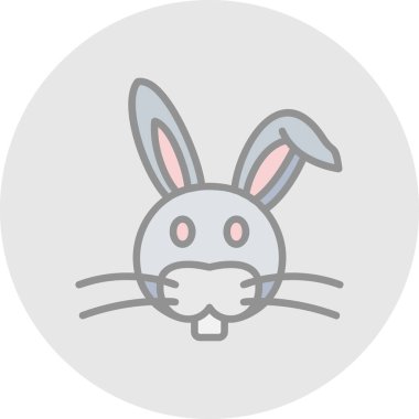 Paskalya bayramı tavşan simgesi 