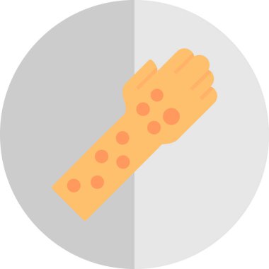 Bir bandaj simgesinin vektör çizimi