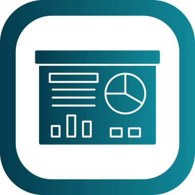 Sunuyu web simgesi, vektör çizim 