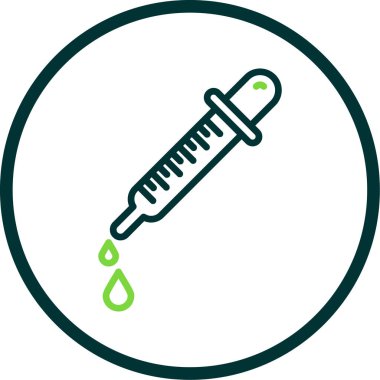 Bırakma simgesi tasarım vektör şablonu