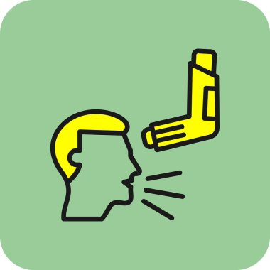 vector illustration of robot hand icon