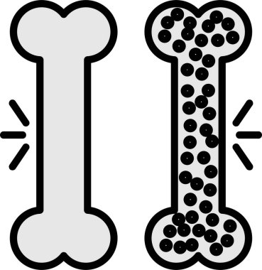 Termometrenin vektör simgesi ve haplar