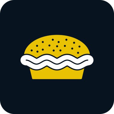 pasta simge vektör çizim  