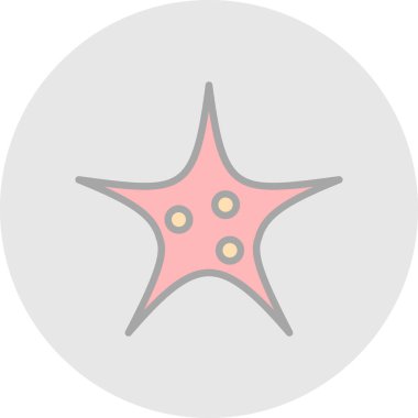 yıldız simgesi vektör illüstrasyonu