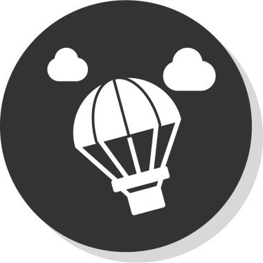 hava balonu vektör illüstrasyonu