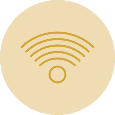 kablosuz simge, kablosuz ağ sembolü, vektör illüstrasyonu 