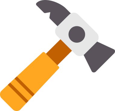 Ters çekiç. Web simgesi basit tasarım 