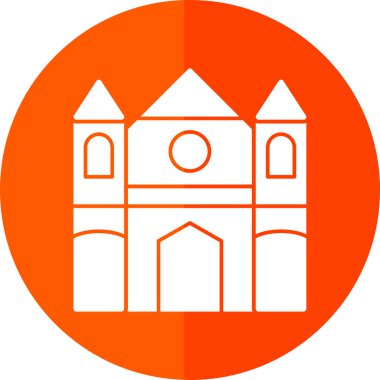 Bina. Web simgesi vektör illüstrasyonu