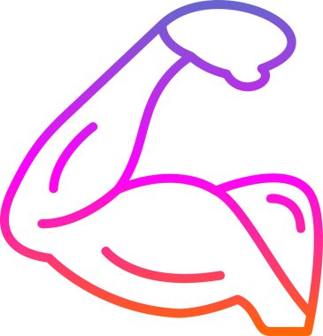 Bir kadın simgesinin vektör illüstrasyonu