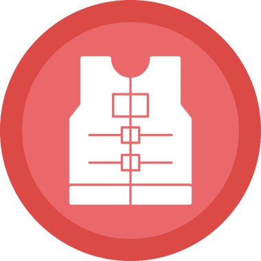 yelek simgesi, vektör biçimi