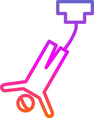 uçak simgesi, vektör illüstrasyonu basit tasarım