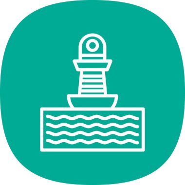 Simge vektör çizim şamandıra 