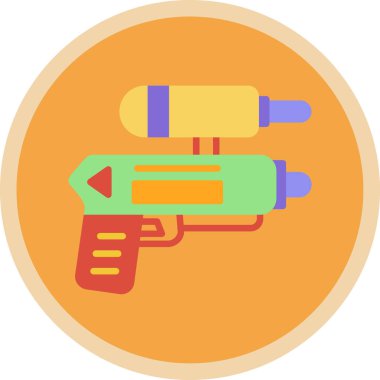 Silah. Web simgesi basit illüstrasyon