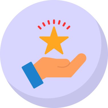 El simgesinin vektör illüstrasyonu 