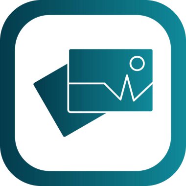 Güzel Ok Aşağı Glyph Vektör Simgesi