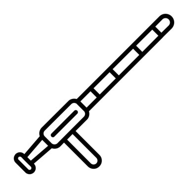 Enjeksiyon ikonu vektör illüstrasyonu