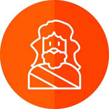 Noel Baba vektör simgesi